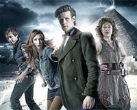 The Doctor, Rory, Amy and River